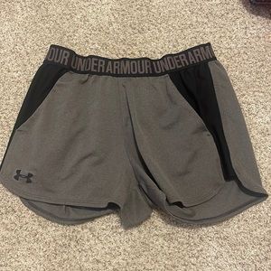 womens grey athletic shorts